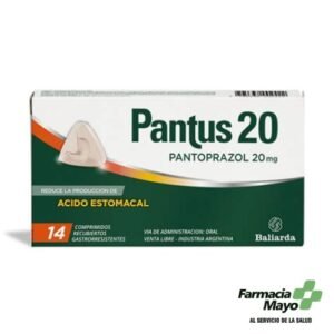 PANTUS 20 20mg comp.rec.gastro.x14